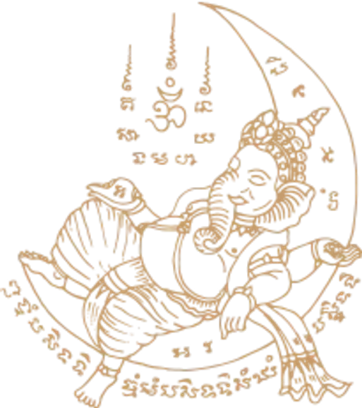 Yant Phra Pikanet (Ganesha) by Ajarn Noo Ganpai