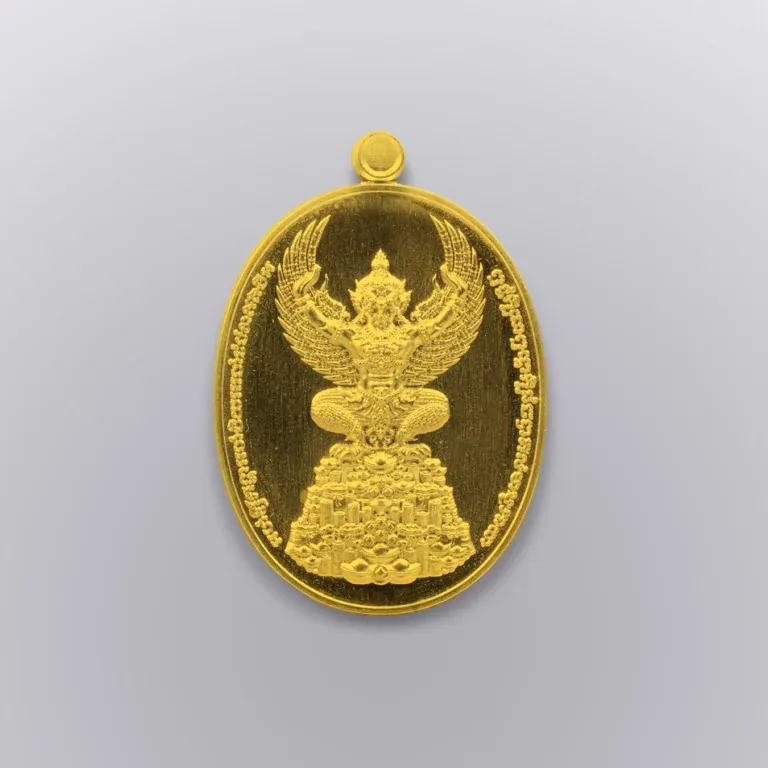 Solid Gold - Phaya Naga Coin, Nak Kiao Edition - Highness Amulet