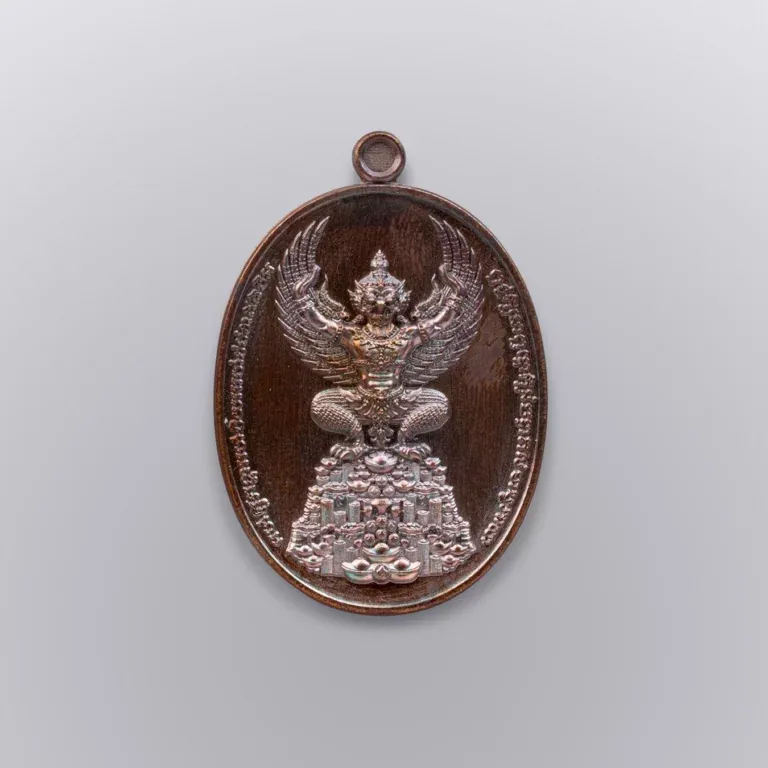 Rainbow-Patina Copper - Phaya Naga Coin, Nak Kiao Edition - Highness Amulet